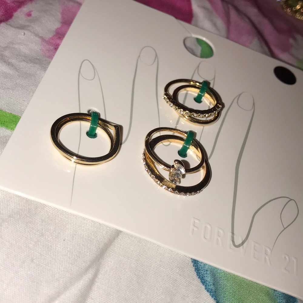 Forever 21 rings
